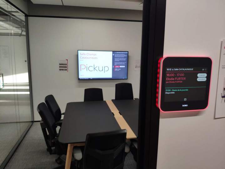 Travaux d'aménagement du siège social à Chambly